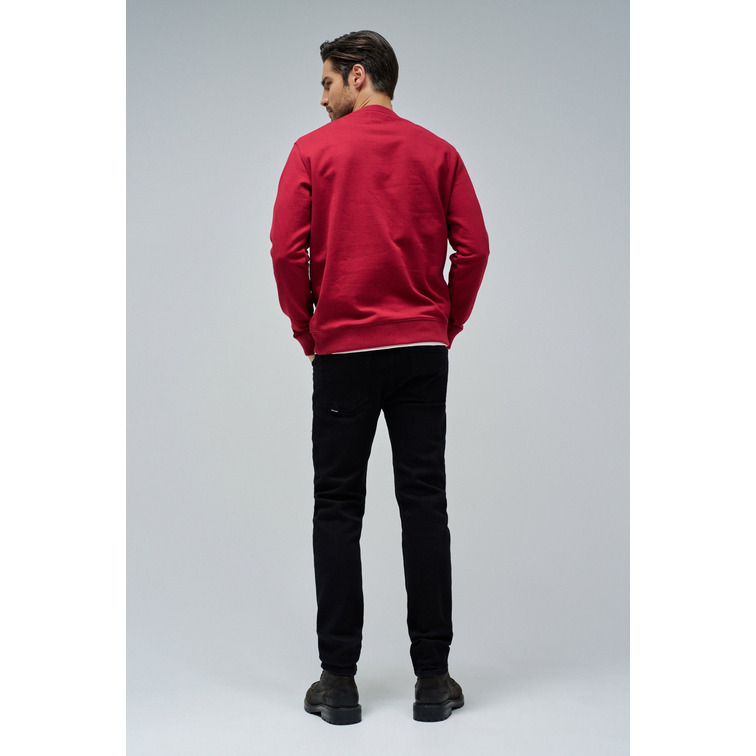 SUDADERA HOMBRE  SALSA JEANS FRENCH TERRY SWEAT HIGH RELIEF