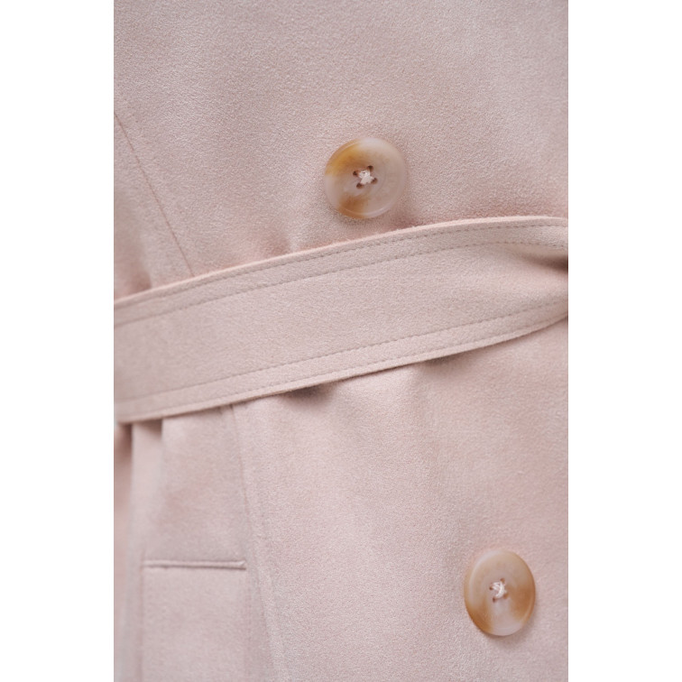 MUJER SUEDE TRENCH COAT 612