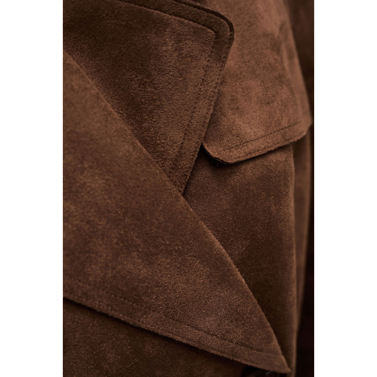 ABRIGO MUJER  SALSA JEANS SUEDE TRENCH COAT