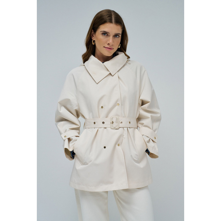 ABRIGO MUJER  SALSA JEANS PARKA WITH DETACHABLE HOOD