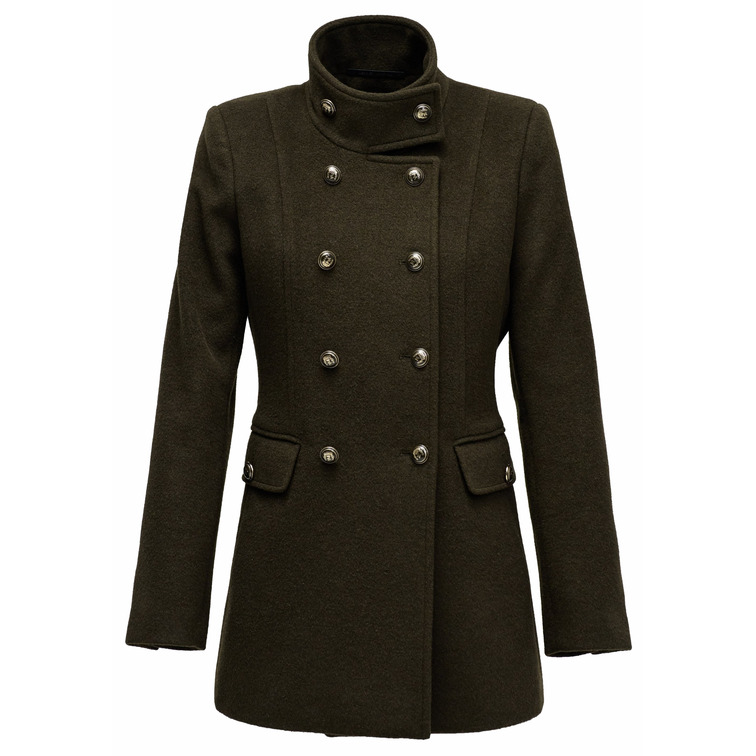 ABRIGO MUJER  SALSA JEANS SHORT WOOL PEACOAT