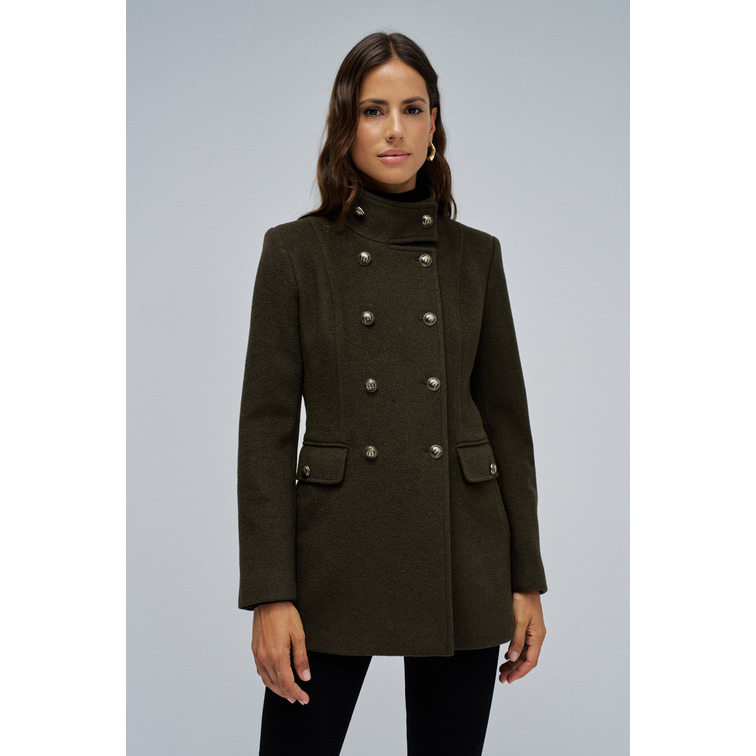 ABRIGO MUJER  SALSA JEANS SHORT WOOL PEACOAT
