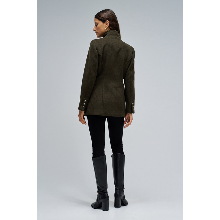 ABRIGO MUJER  SALSA JEANS SHORT WOOL PEACOAT