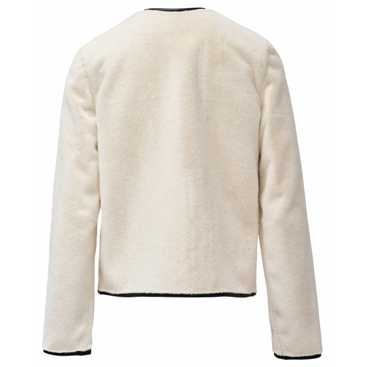 ABRIGO MUJER  SALSA JEANS FAUX FUR COAT WITH CLASP CLOSU