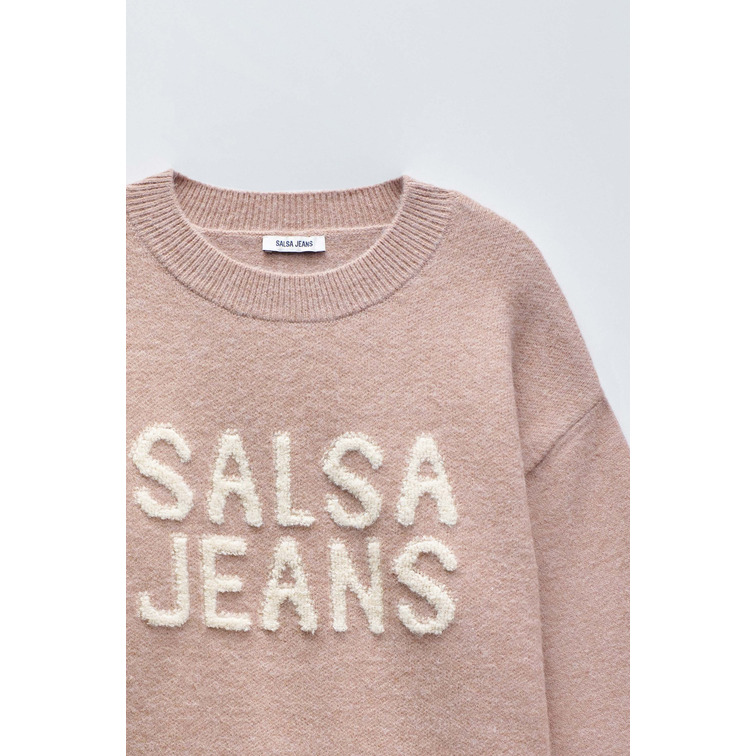 JERSEY MUJER SALSA JEANS KNITTED BRANDING JUMPER