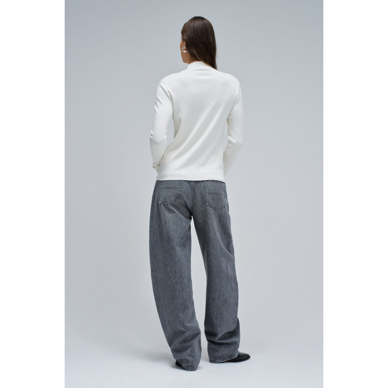 JERSEY PUNTO ACANALADO MUJER SALSA JEANS LOGO PEDRERÍA