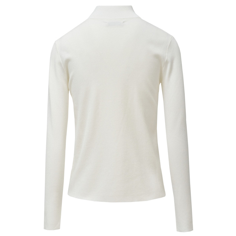 JERSEY PUNTO ACANALADO MUJER SALSA JEANS LOGO PEDRERÍA