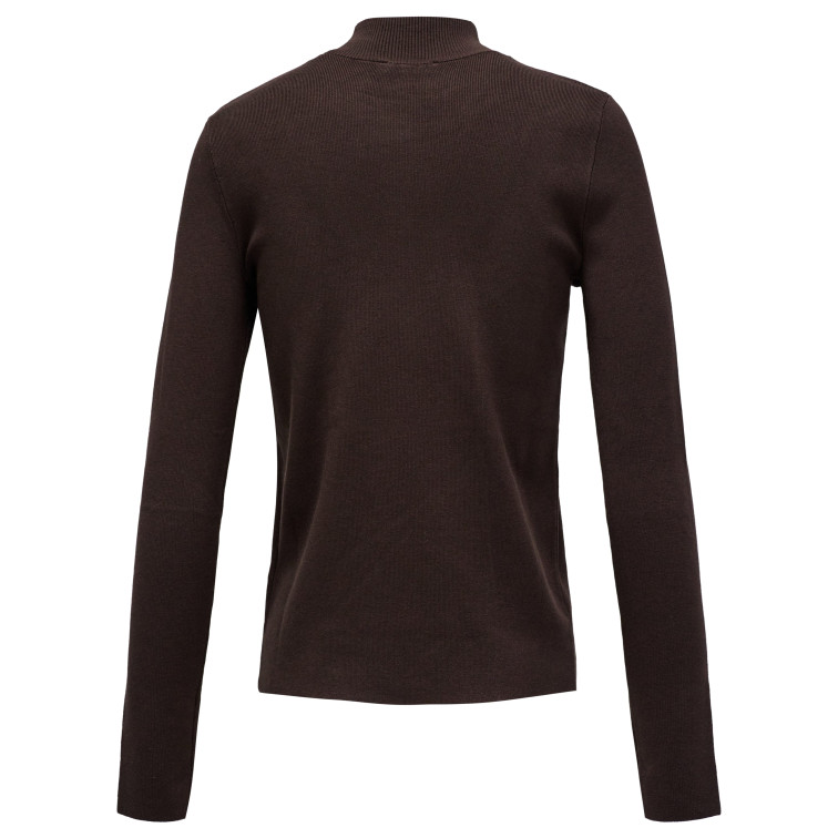 JERSEY PUNTO ACANALADO MUJER SALSA JEANS LOGO PEDRERÍA