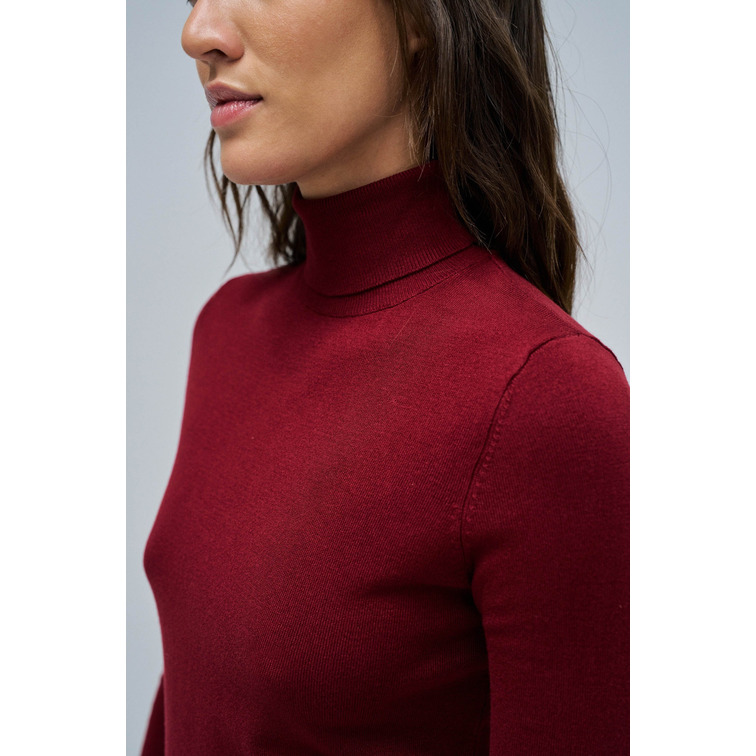 JERSEY MUJER  SALSA JEANS BASIC TURTLENECK LONG SLEEVE