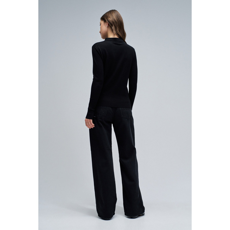 JERSEY MUJER  SALSA JEANS SWEATER WITH BOW NECK DETAIL