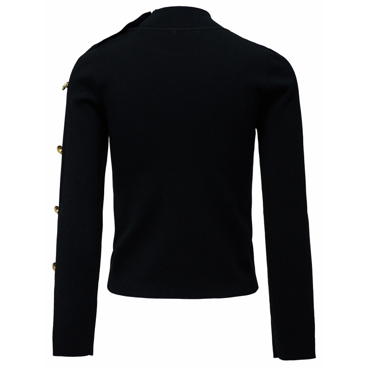 JERSEY MUJER  SALSA JEANS TURTLENECK SWEATER WITH BUTTON