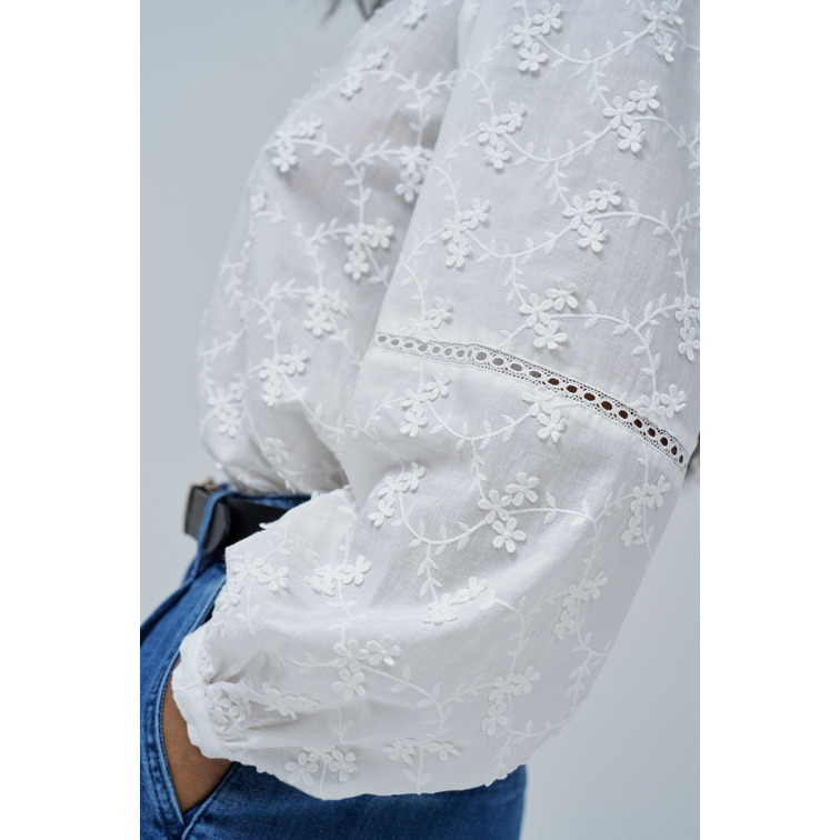 CAMISA MUJER  SALSA JEANS FLORAL PRINT JACQUARD SHIRT