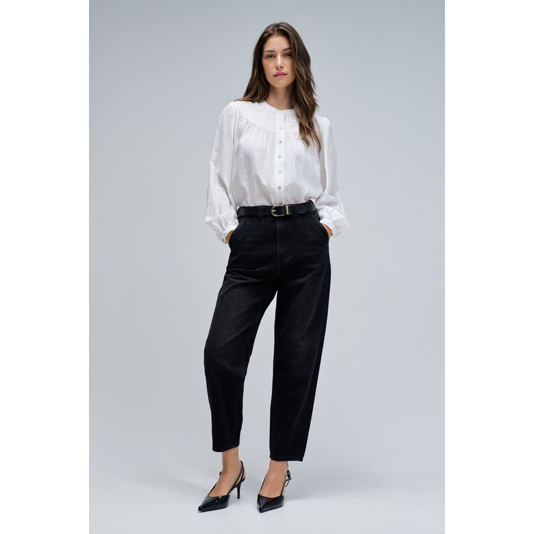 CAMISA MUJER  SALSA JEANS SHIRT WITH EMBROIDERED DETAIL