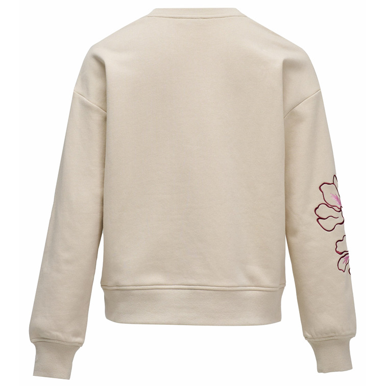 SUDADERA MUJER  SALSA JEANS SWEATSHIRT WITH FLORAL EMBROID