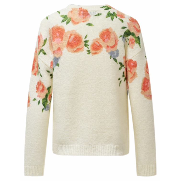 JERSEY MUJER SALSA JEANS FLORAL PRINT SWEATER