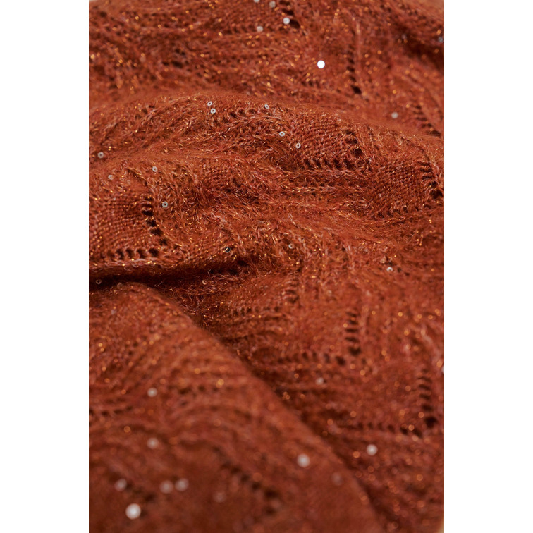 JERSEY MUJER  SALSA JEANS SWEATER WITH SHINY DETAIL