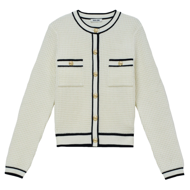 CARDIGAN MUJER SALSA JEANS TIPO CHANEL