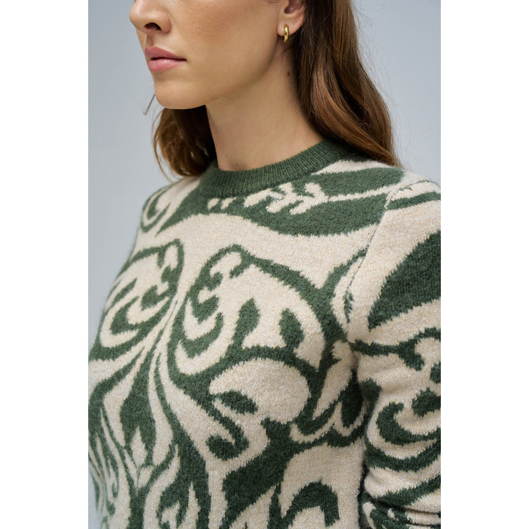 JERSEY MUJER  SALSA JEANS JACQUARD SWEATER