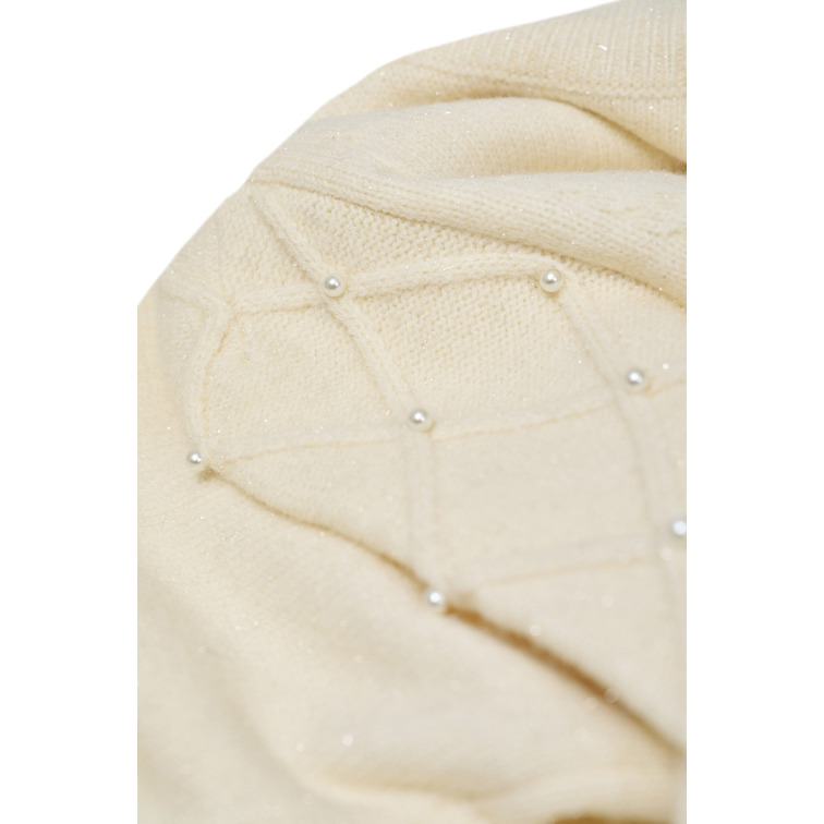 JERSEY MUJER SALSA JEANS SWEATER WITH PEARLS