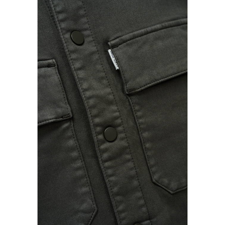 CAMISA HOMBRE  SALSA JEANS OVERSHIRT S-ACTIV DARK GREEN S