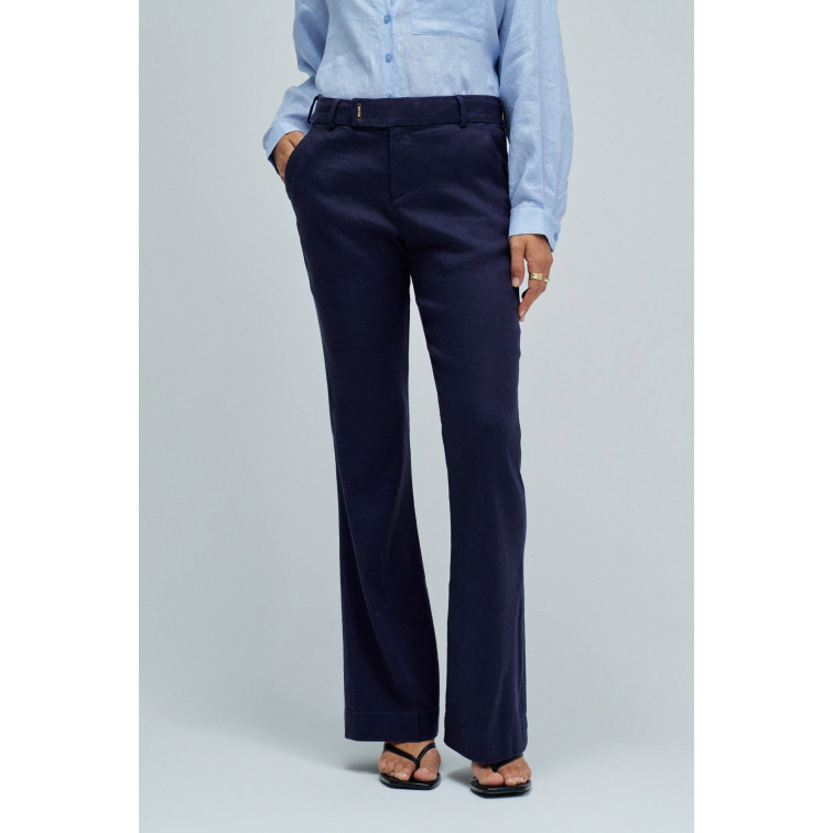 PANTALÓN CHINO MUJER SALSA JEANS FIT FLARE CON LINO