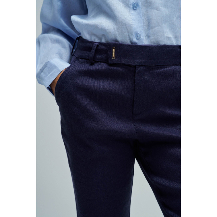 PANTALÓN CHINO MUJER SALSA JEANS FIT FLARE CON LINO