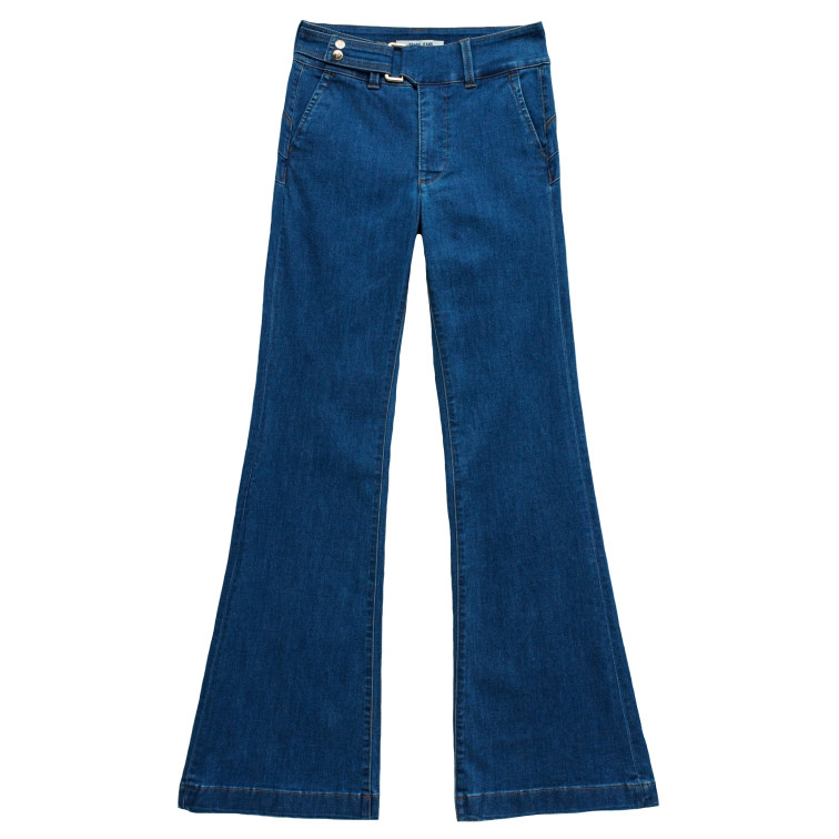 PANTALÓN MUJER  SALSA JEANS CHINO SECRET FLARE W/ BELT DET