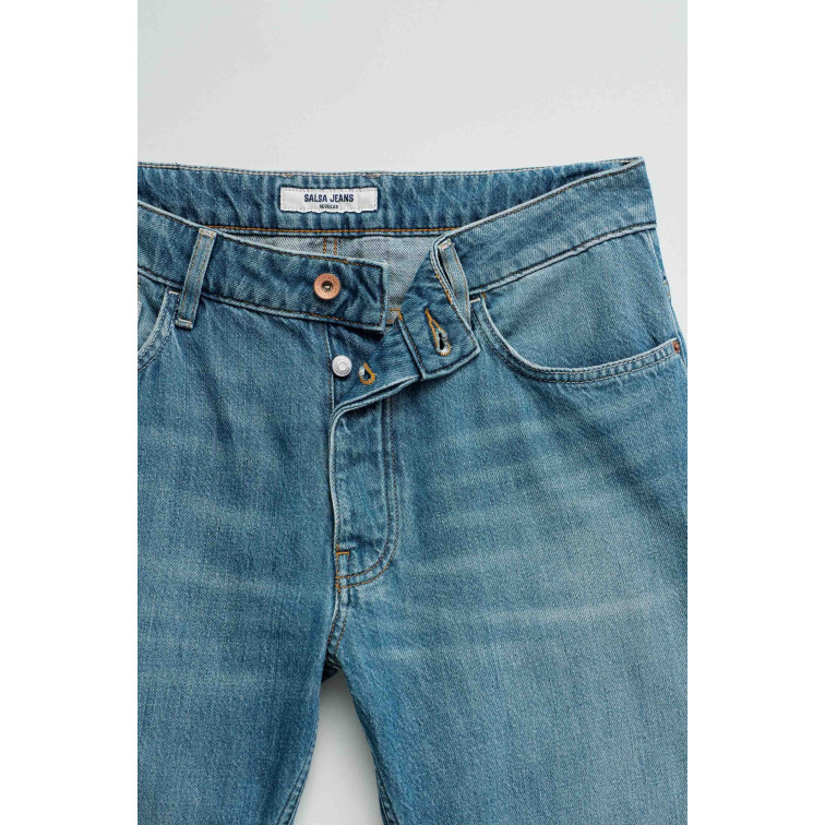 VAQUERO HOMBRE  SALSA JEANS REGULAR JEANS LIGHT GREENCAST