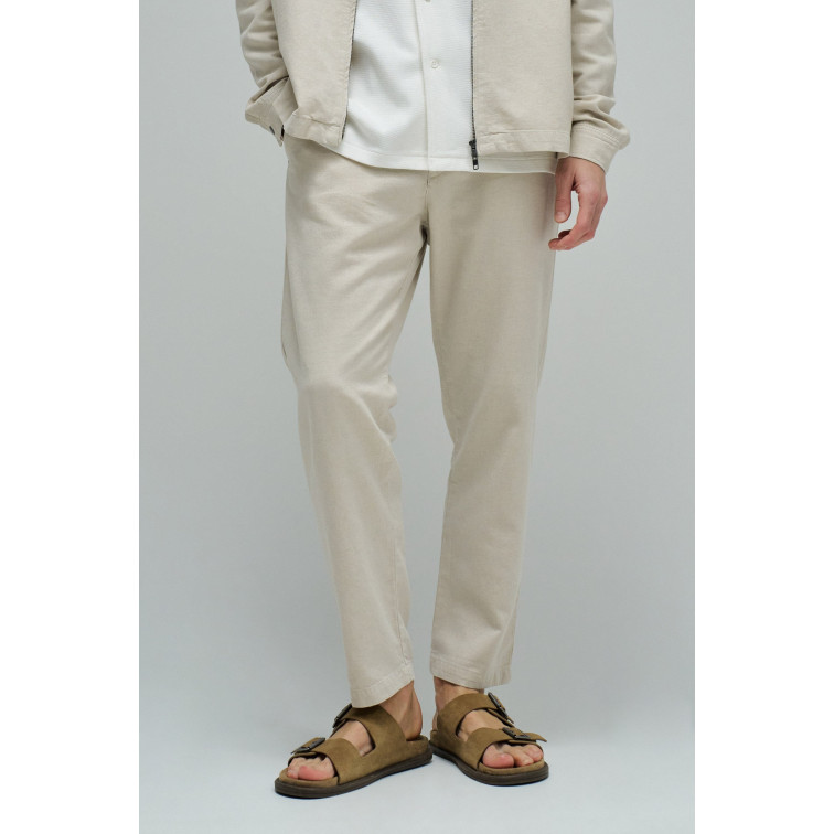 PANTALÓN HOMBRE  SALSA JEANS JOGGERS PANTS COTTON LINEN BEI