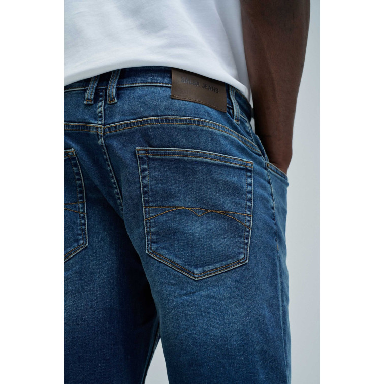 PANTALÓN CORTO VAQUERO HOMBRE SALSA JEANS S-ACTIV