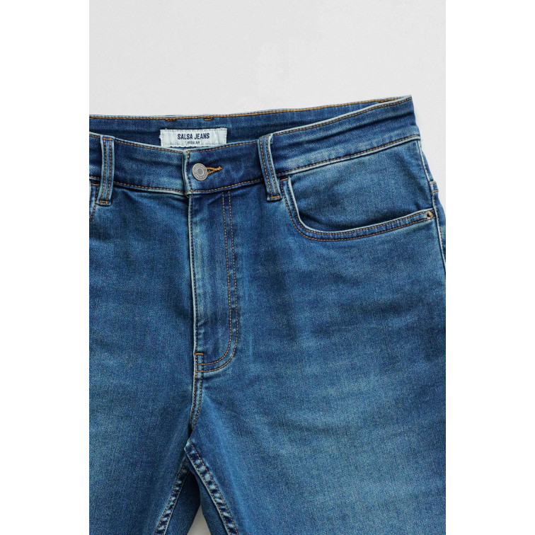 PANTALÓN CORTO VAQUERO HOMBRE SALSA JEANS S-ACTIV