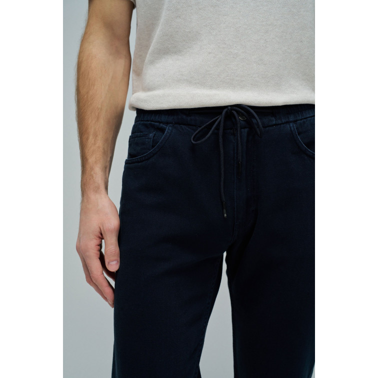 PANTALÓN HOMBRE  SALSA JEANS JOGGER PANTS COTTON LINEN COLO