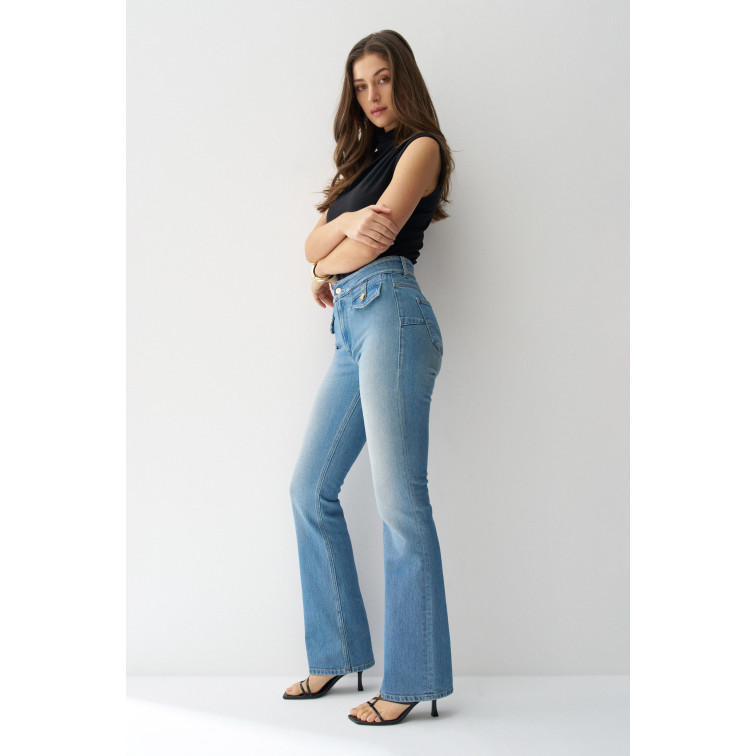 MUJER DESTINY BOOTCUT W/ FRONT POCKE 852