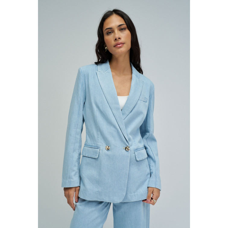ABRIGO MUJER  SALSA JEANS BLAZER LIGHT DENIM