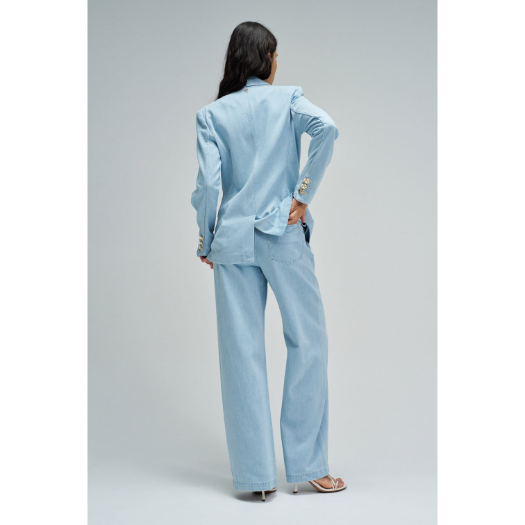 ABRIGO MUJER  SALSA JEANS BLAZER LIGHT DENIM