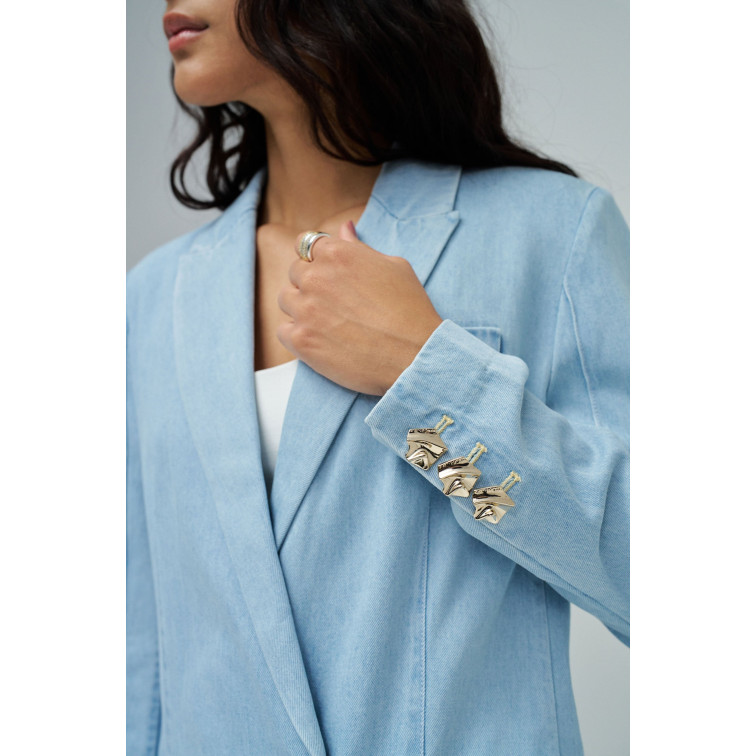 ABRIGO MUJER  SALSA JEANS BLAZER LIGHT DENIM