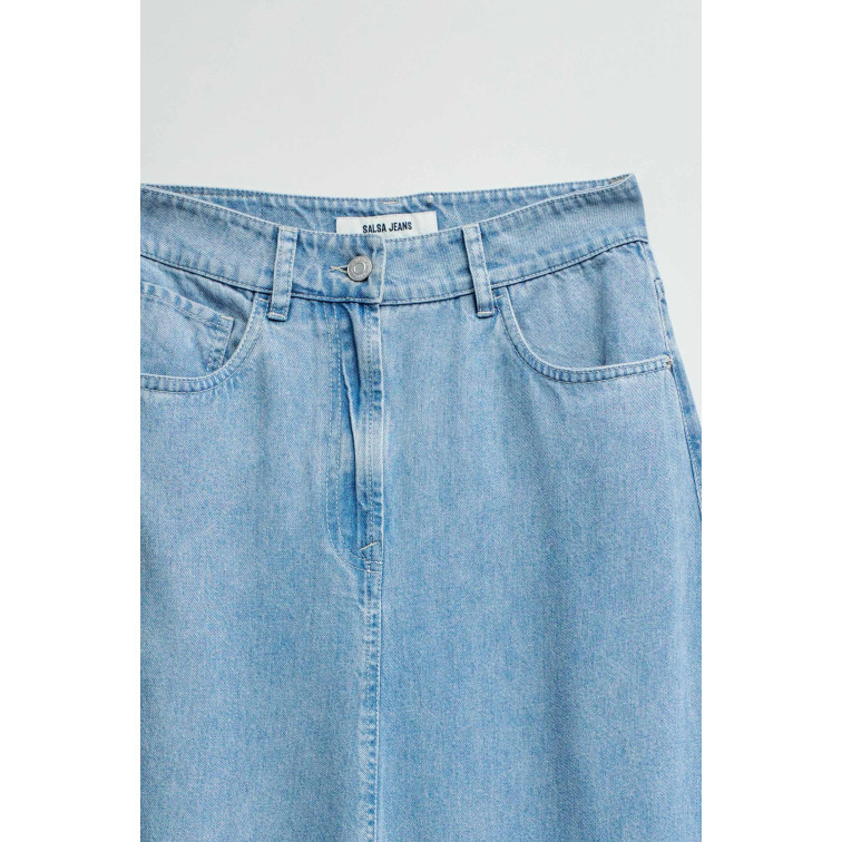 FALDA MUJER  SALSA JEANS LIGHTDENIM SKIRT