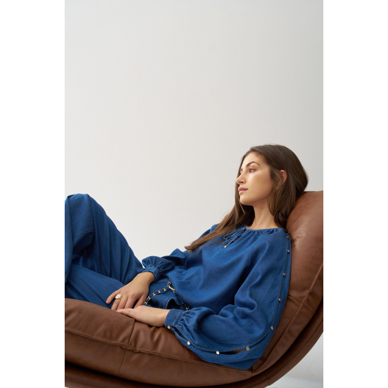 PANTALÓN MUJER  SALSA JEANS CHINO W/ CHAIN BELT