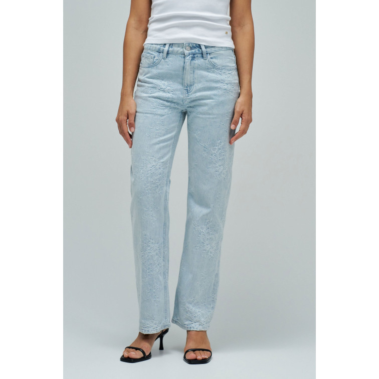 VAQUERO MUJER  SALSA JEANS JEANS STRAIGHT JACQUARD