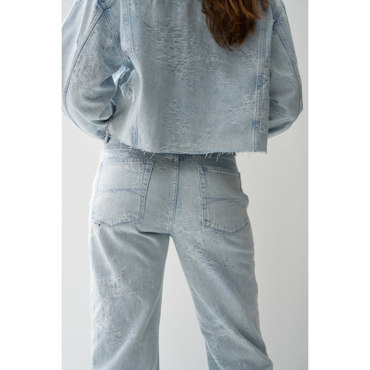 VAQUERO MUJER  SALSA JEANS JEANS STRAIGHT JACQUARD