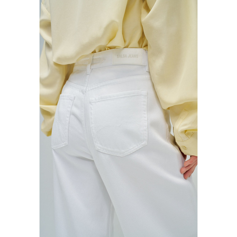 VAQUERO MUJER  SALSA JEANS JEANS WIDE LEG BASIC WASH