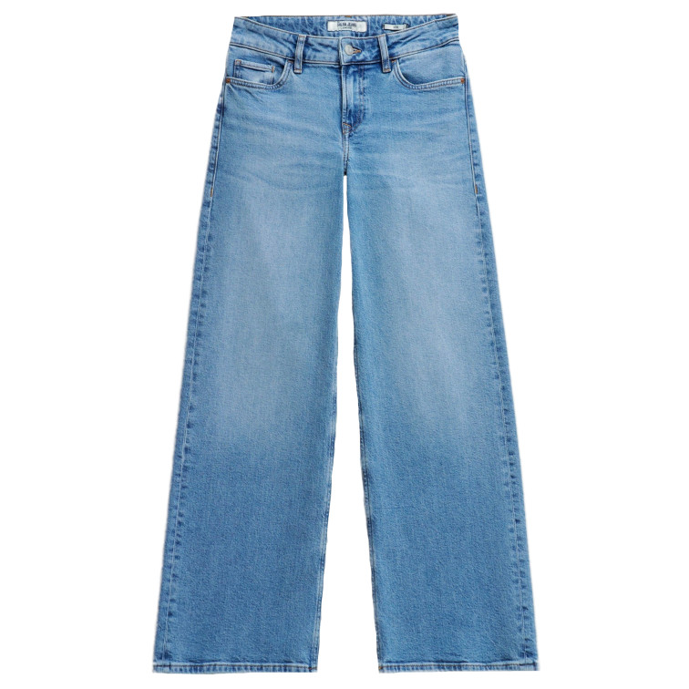 VAQUERO MUJER  SALSA JEANS JEANS LOW RISE WIDE MEDIUM WAS