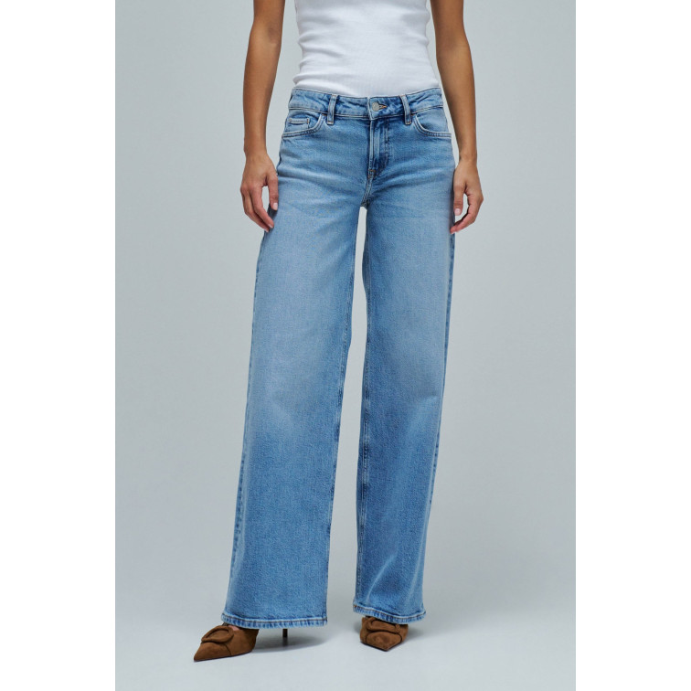 VAQUERO MUJER  SALSA JEANS JEANS LOW RISE WIDE MEDIUM WAS