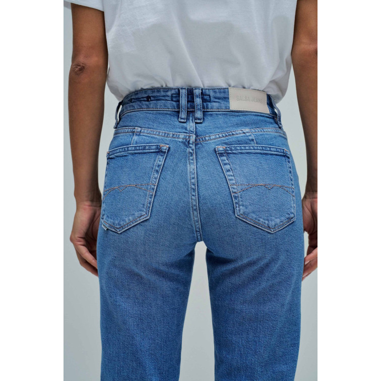 VAQUERO MUJER  SALSA JEANS JEANS TRUE CROPPED SLIM BASIC