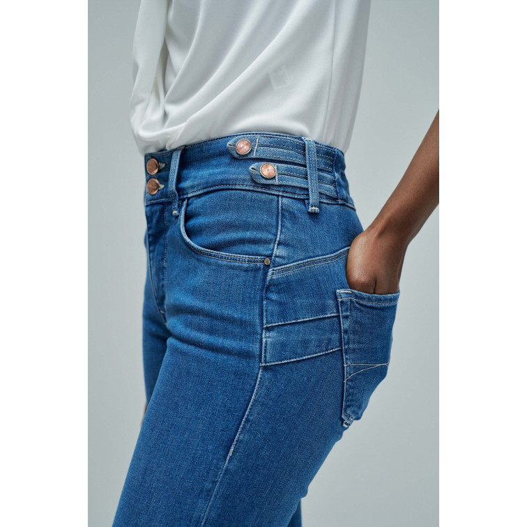 VAQUERO MUJER  SALSA JEANS JEANS SECRET STRAIGHT W/ WAIST