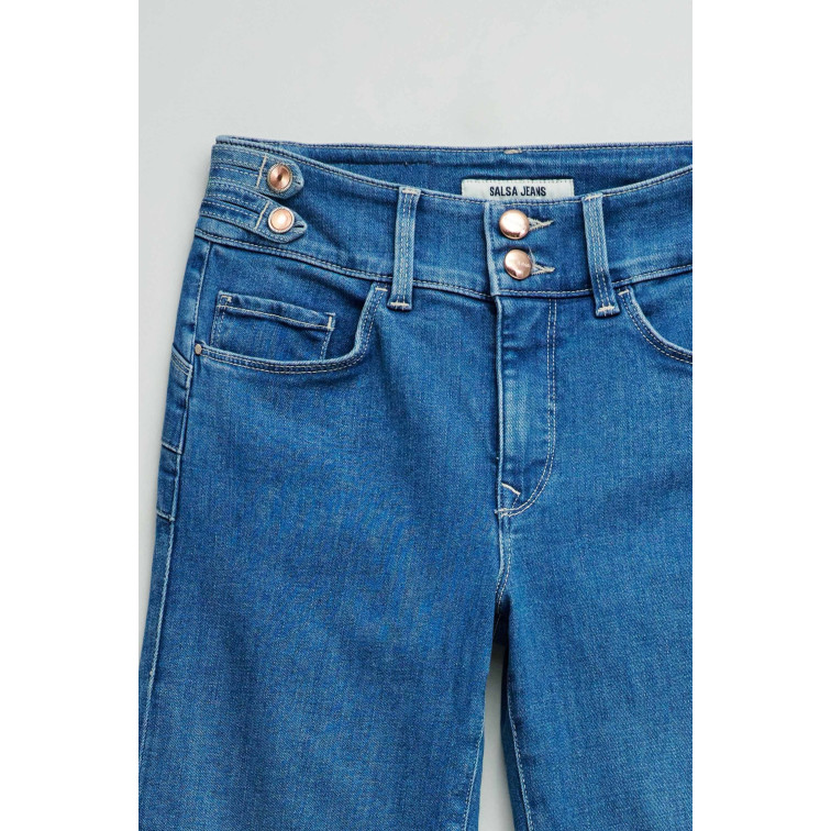 VAQUERO MUJER  SALSA JEANS JEANS SECRET STRAIGHT W/ WAIST