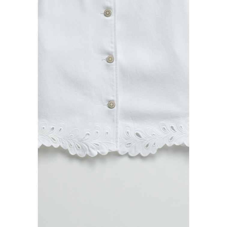 ABRIGO MUJER  SALSA JEANS DENIM JACKET W/ EMBROYDERY