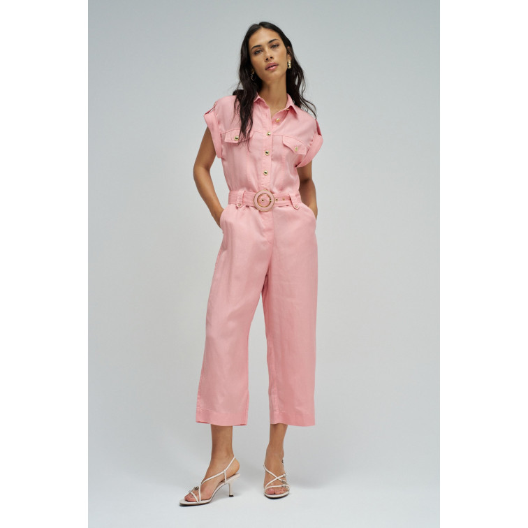 MONO MUJER  SALSA JEANS OVERALL IN LIGHTDENIM