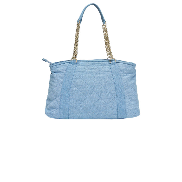 MUJER DENIM BAG W/CHAIN 852