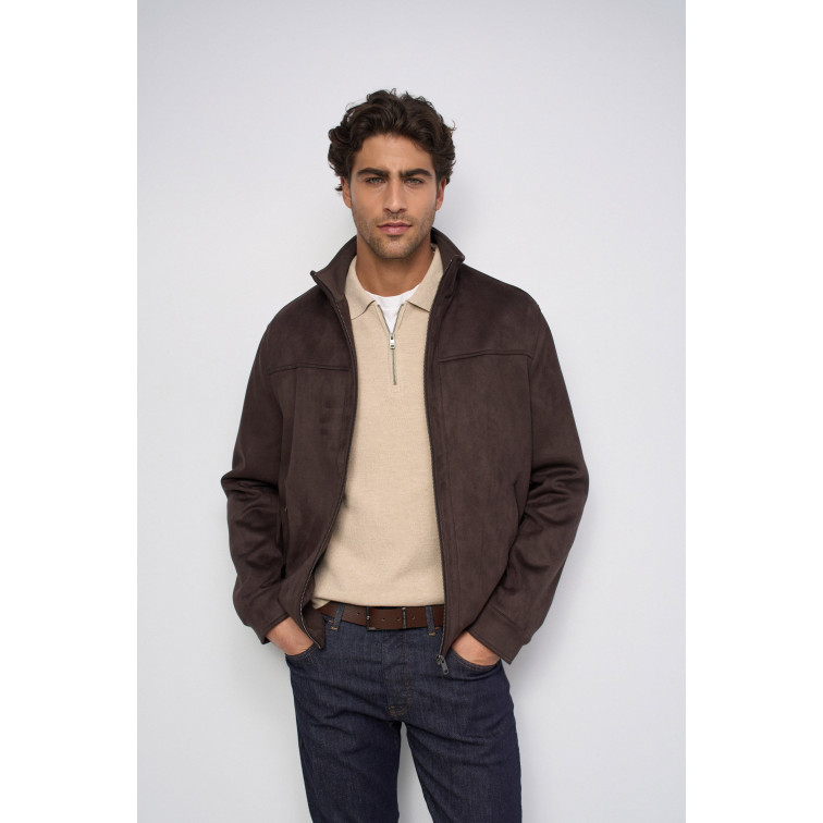 CAZADORA HOMBRE  SALSA JEANS SUEDE BOMBER JACKET